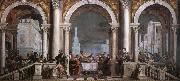 Paolo Veronese The guest time in the house of Levi oil painting reproduction